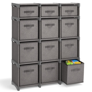 Empyrean Cube Storage Organizer for Bedroom - Box Storage Cubby Organizer for Living Room, Office, & Playroom