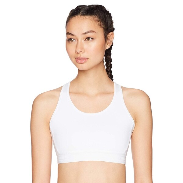 white sports bra amazon