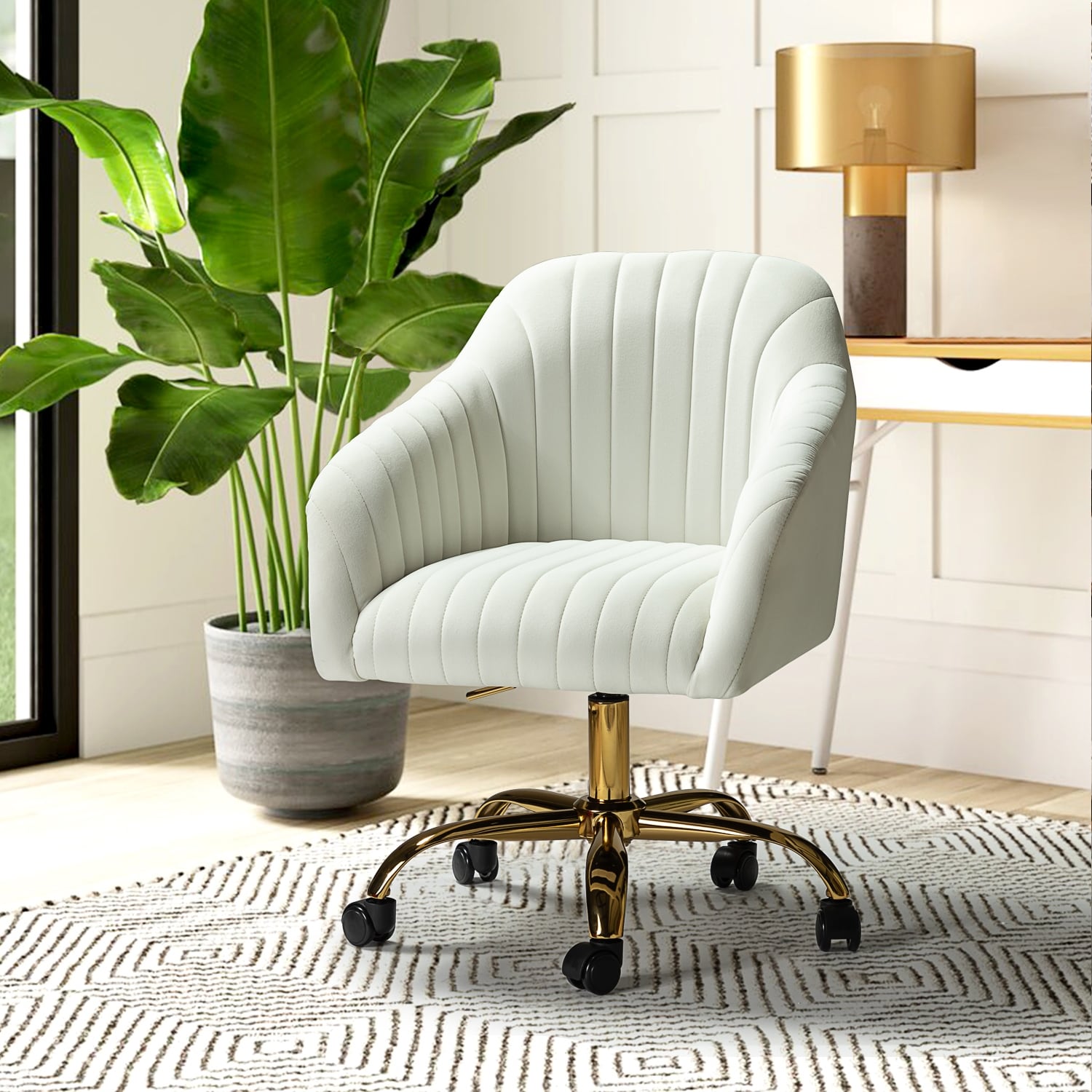 Upholstered Desk Chair, Office Seating