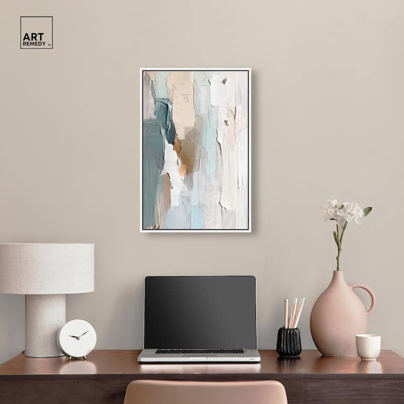 Impasto Intervals I Canvas by Art Remedy