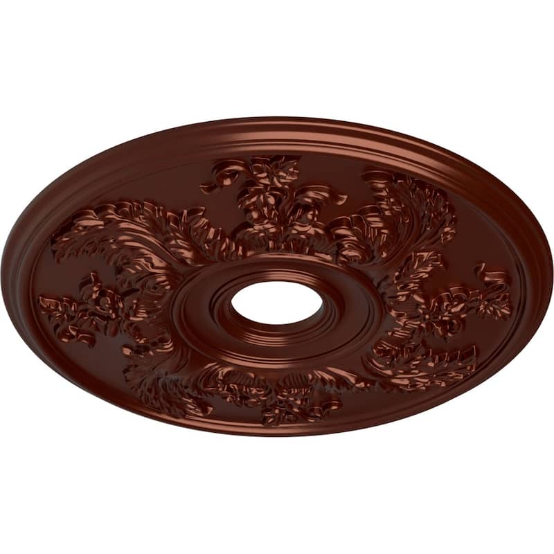 23 5/8"OD x 4 5/8"ID x 1 7/8"P Acanthus Twist Ceiling Medallion