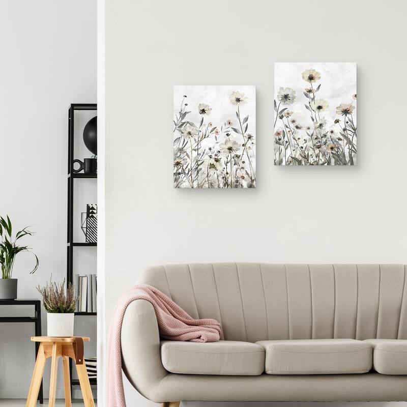 Delia's Garden I, Delia's Garden II by Studio Arts Canvas Art Prints