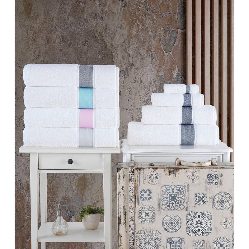 Brooks Brothers Ottoman Rolls Hand Towel
