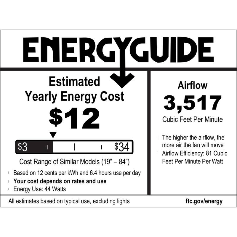 Hunter Erling Ceiling Fan with LED Light Kit and Pull Chain - Modern Rustic, Transitional