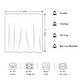 preview thumbnail 2 of 5, Style Quarters shower curtain SHARK