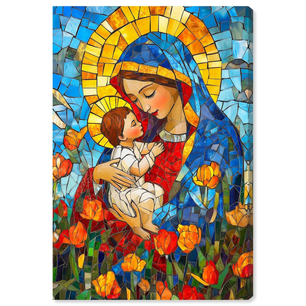 Glass Gospel I Canvas by Art Remedy, Gallery Wrapped