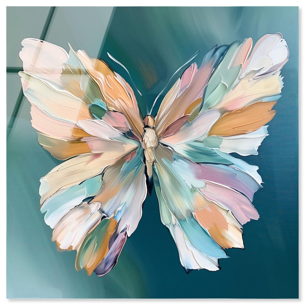 Wings of Duality Acrylic by Art Remedy, Ready to Hang