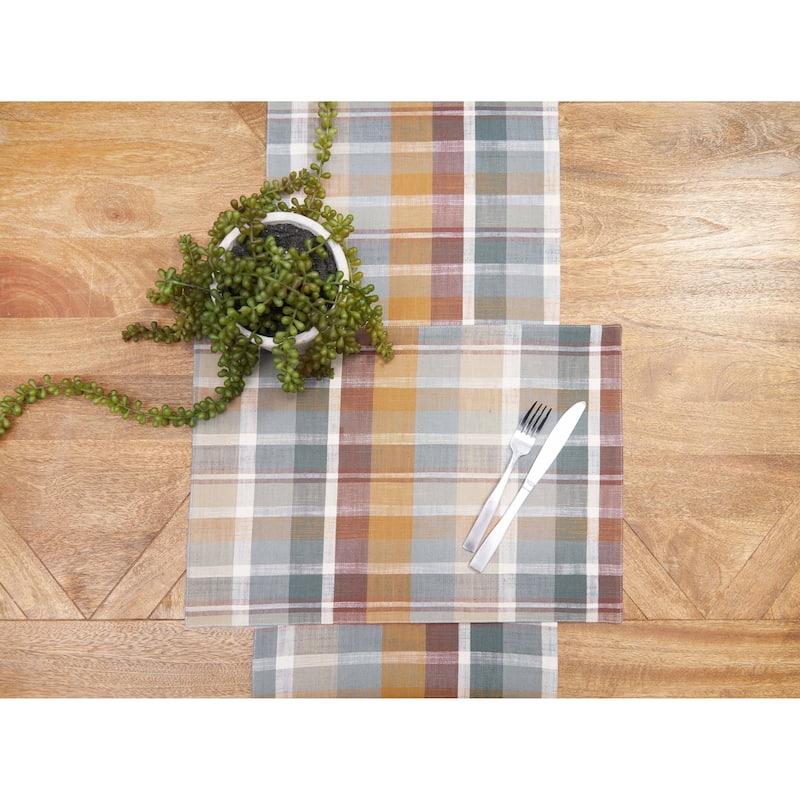 Aspen Plaid Placemat Set 6