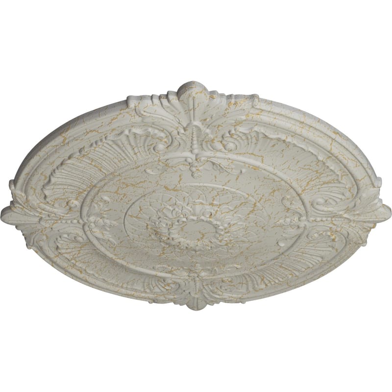 39 1/2"OD x 2 1/2"P Attica Ceiling Medallion