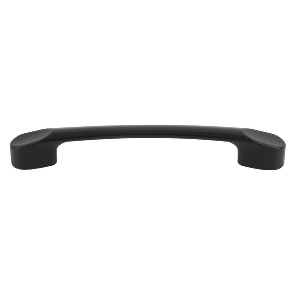 Cabinet Handle Plating Finish Door Euro Bar Pull Handles 3.8" Hole Center for Cupboards Black