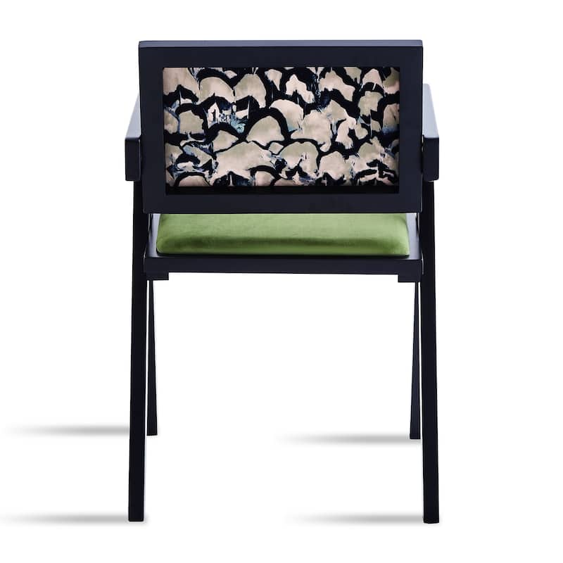 Armrest Solid Wood Dining Chair, Living Room Chair