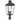 Dumont Outdoor 3 Light Graphite Post Mount - 9.25'' W x 23'' H