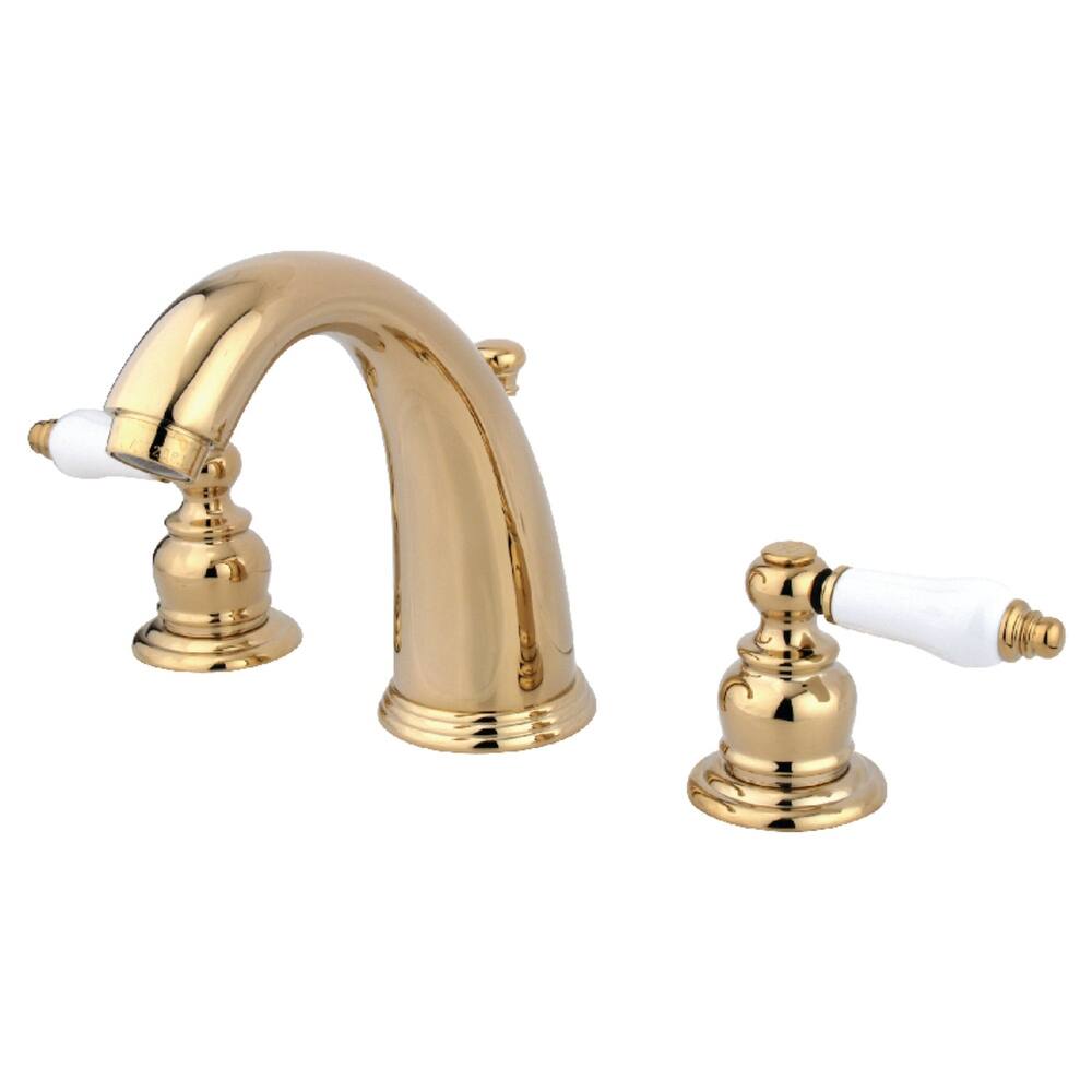 Kingston Brass Victorian Deck Mount Widespread Bathroom Faucet