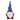 Exhart Hand Painted Patriotic LED Hat Gnome Statue on a Battery Operated Timer, 6 by 12.5 Inches