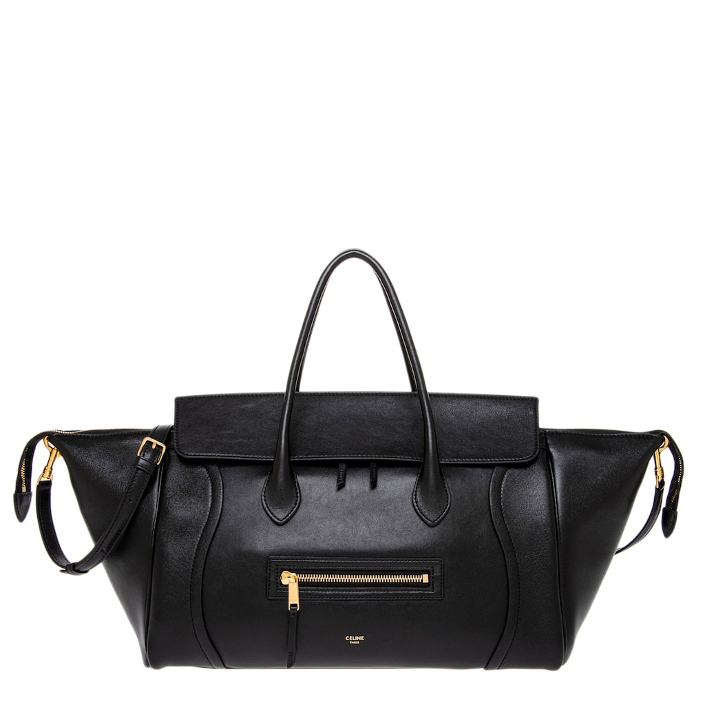 Celine Luggage in Supple Shiny Lambskin