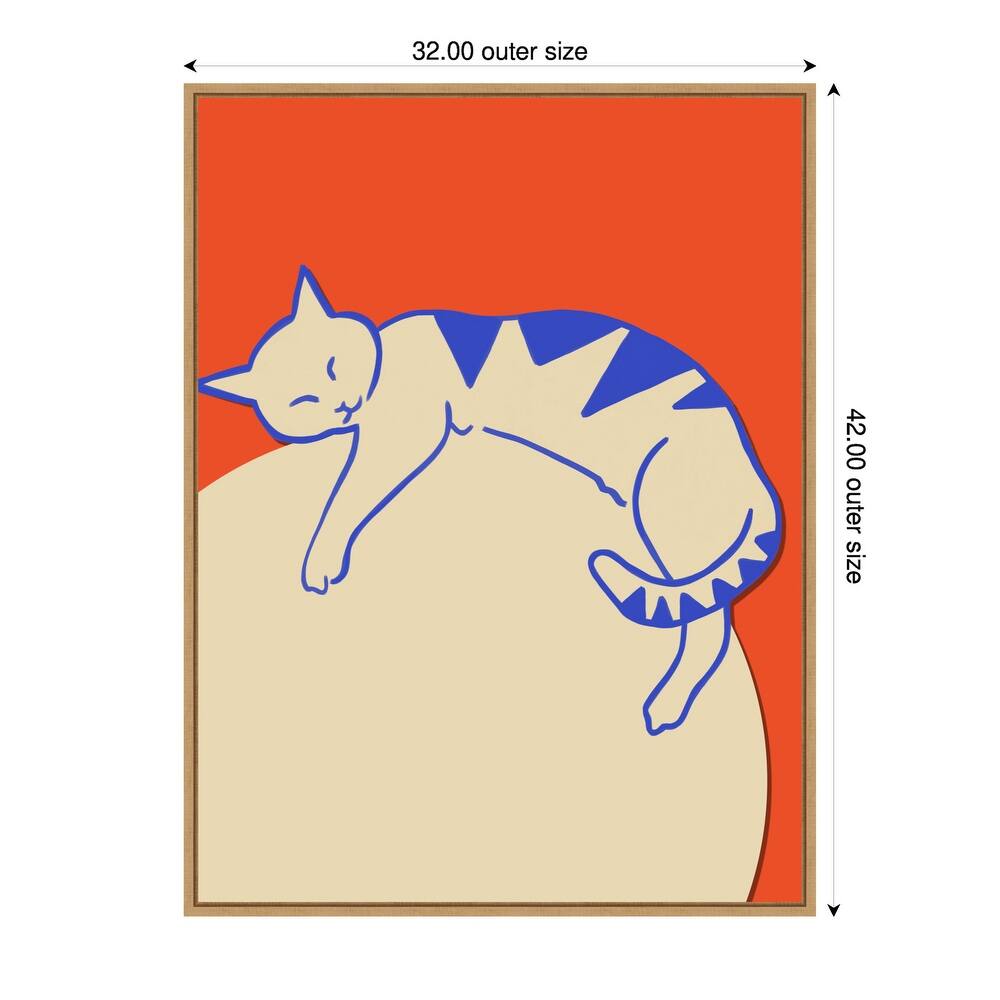 Catalyst by Uma Gokhale Framed Canvas Wall Art