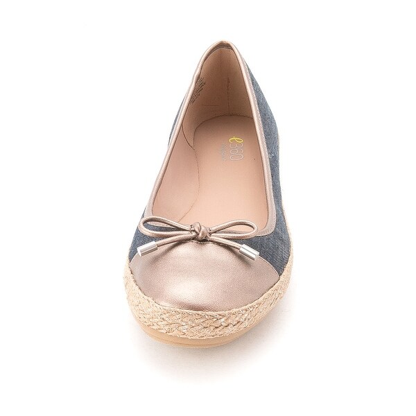 easy spirit silver flats