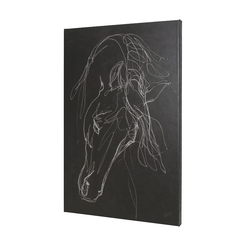 Andalusian Dark I (28 x 42 ) Canvas Art Print