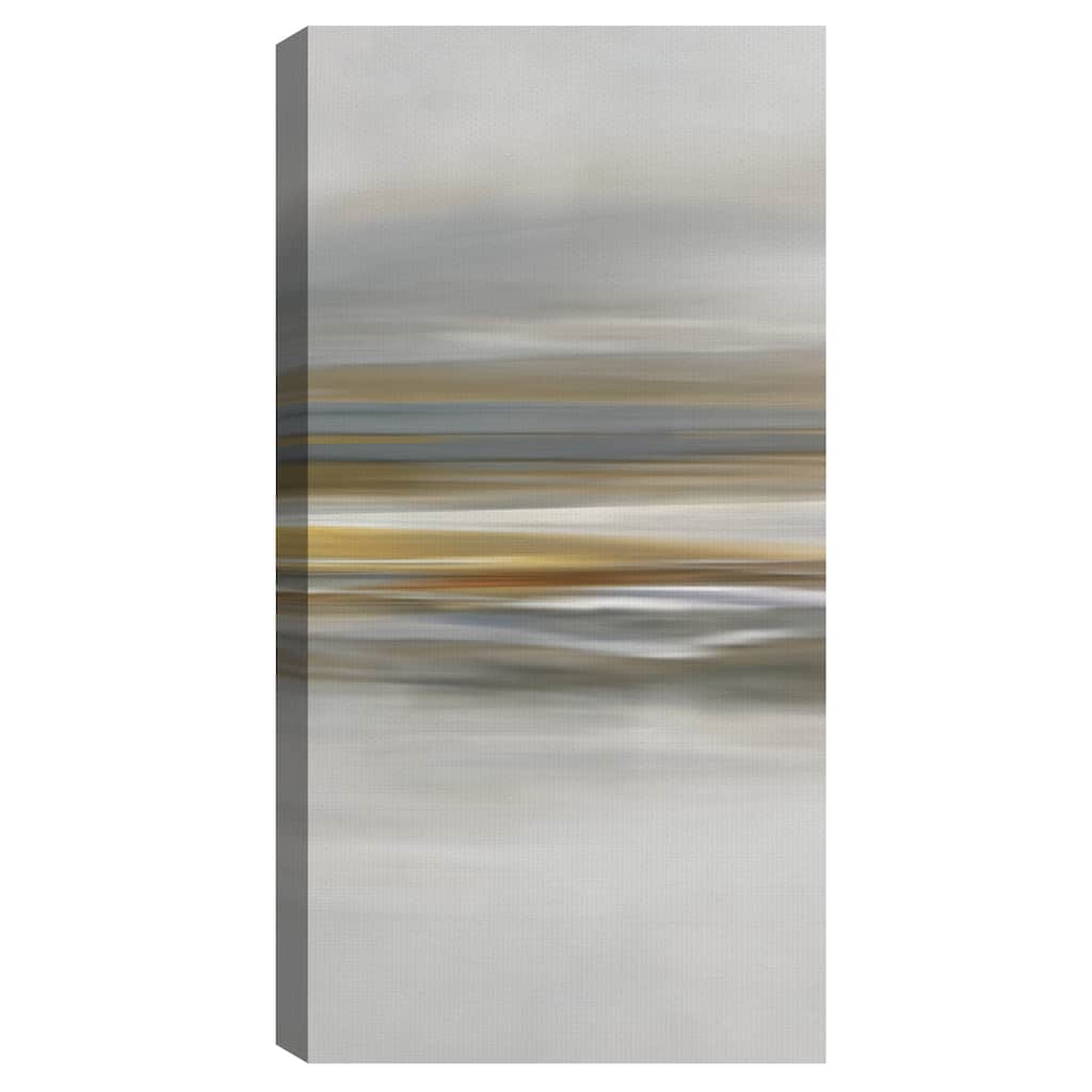 Soft Sea Panel by Nan Canvas Art Print