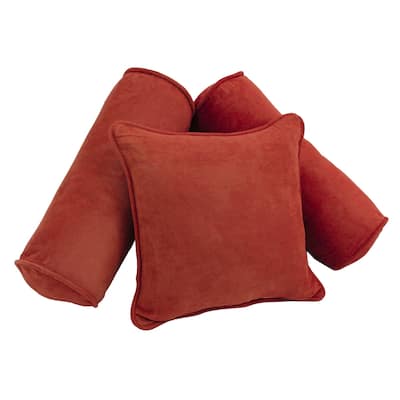 Blazing Needles Microsuede Pillow Package (Set of 3)