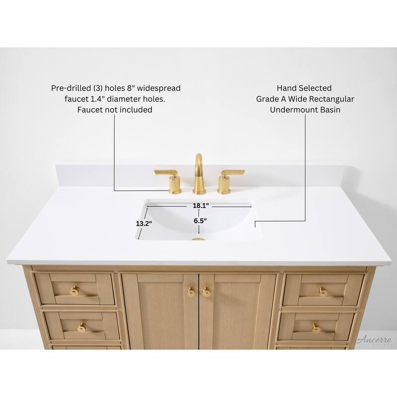 Ancerre Designs Audrey Bathroom Vanity Set