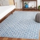 preview thumbnail 9 of 121, SAFAVIEH Handmade Micro-Loop Courteney Transitional Wool Rug 8' x 10' - Navy/Ivory