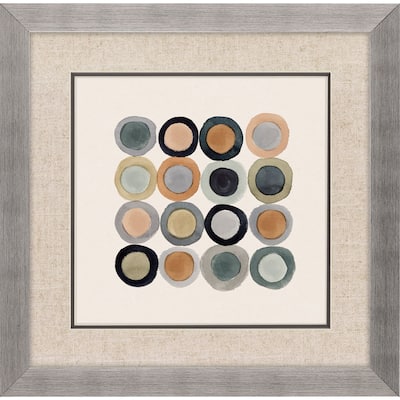 Coin Collection II Framed Art Under Glass
