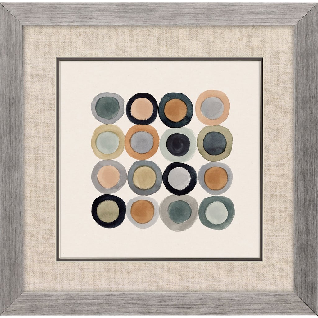 Coin Collection II Framed Art Under Glass