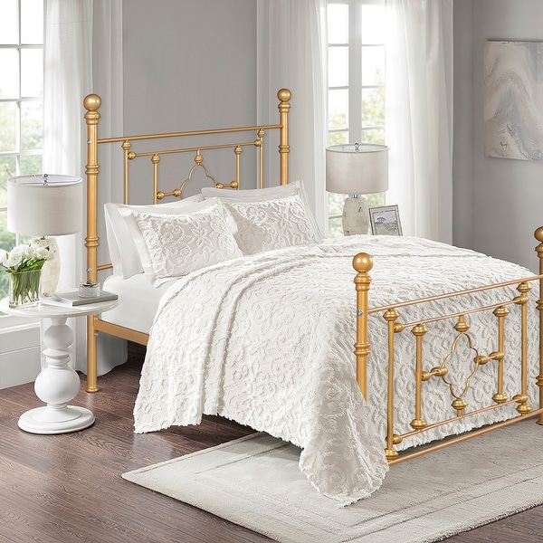 Gold brass outlet bed frame
