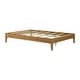 preview thumbnail 15 of 16, Plank and Beam Queen Size Platform Bed
