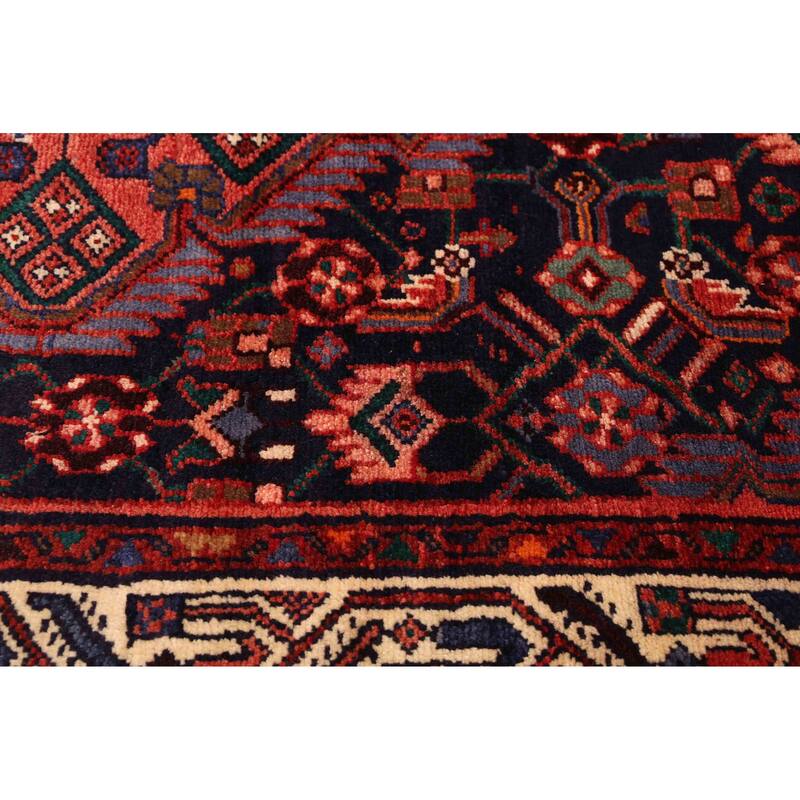 ECARPETGALLERY Hand-knotted Anadol Dark Navy Wool Rug - 3'0 x 9'6