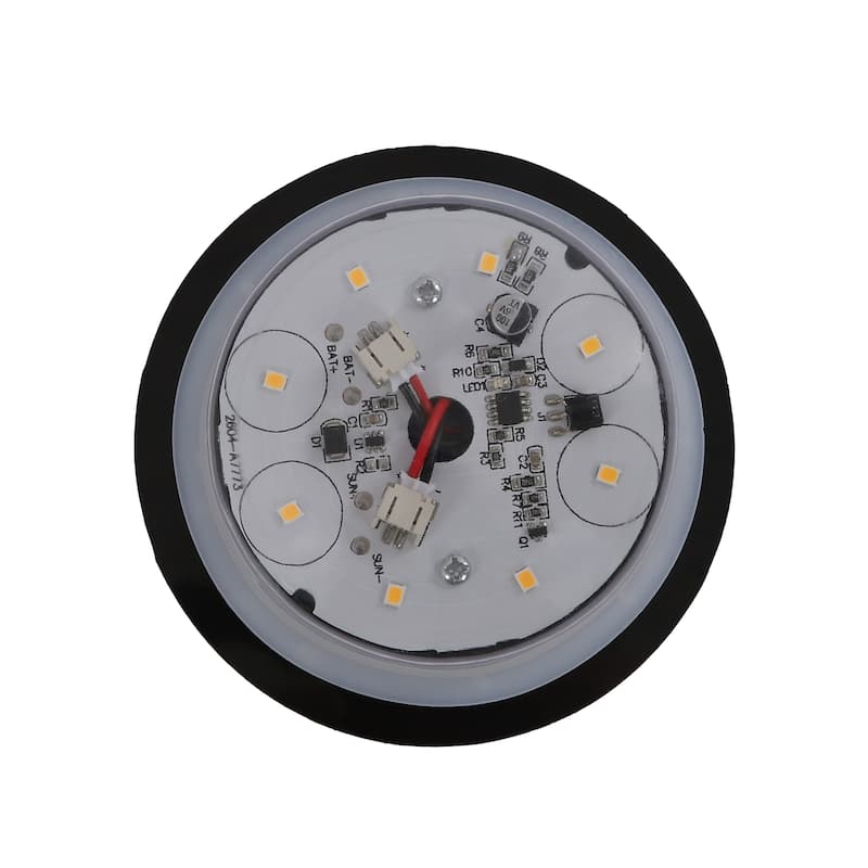 2 Pack Outdoor Solar Light Floor Lamps