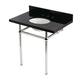 Option Black Granite / Polished Nickel