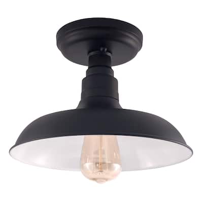 Design House 588525 Kimball 11" Wide Semi-Flush Ceiling Fixture