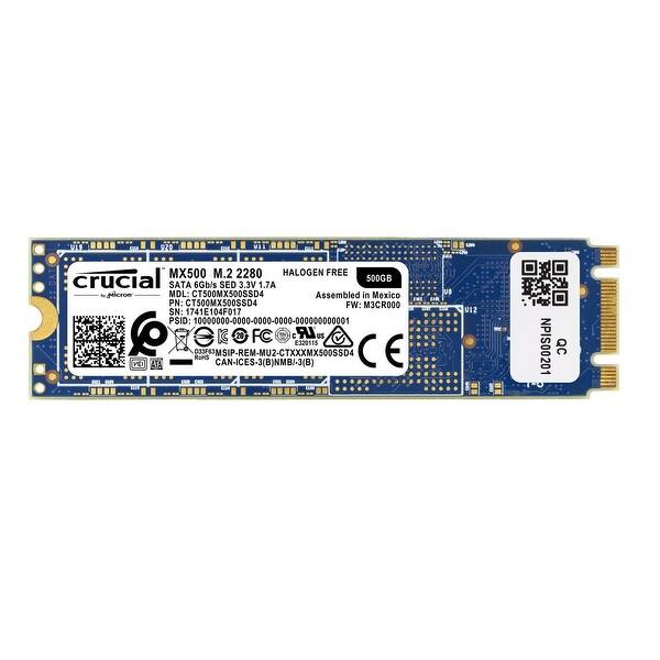 Shop Crucial Mx500 500gb 3d Nand Sata M 2 Type 2280ss Internal Ssd Ct500mx500ssd4 Overstock 21031723