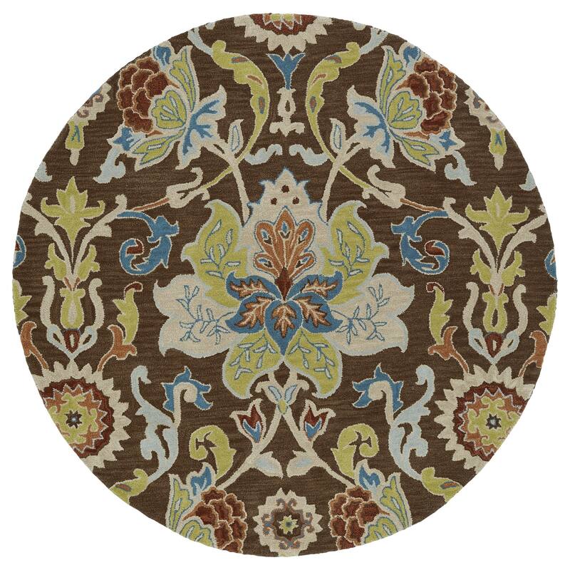 TAJ COLLECTION - 7'6" X 9' - Chocolate