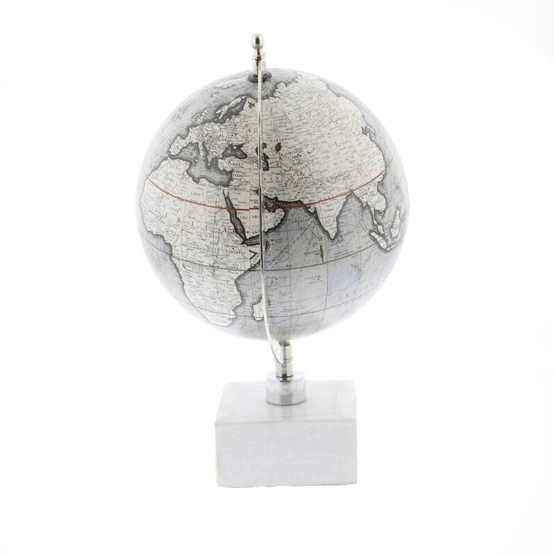 White Marble Globe