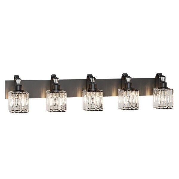 Modern Crystal Bathroom Vanity Lights Black Bathroom Light Fixtures Crystal Vanity Shower Lights Over Mirror Bed Bath Beyond 41776565