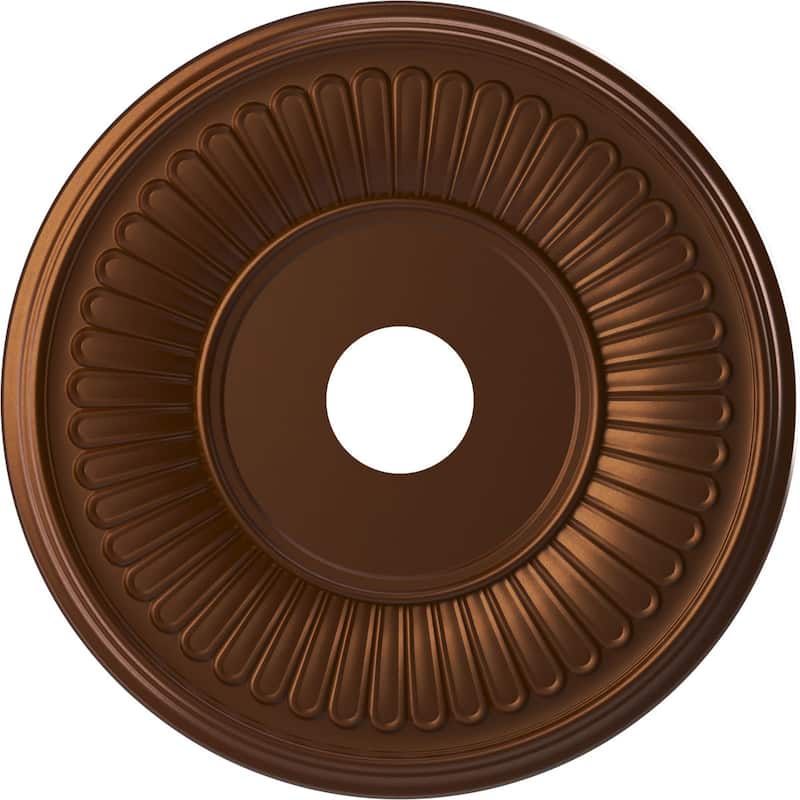 3 1/2" Inside Diameter - Berkshire Thermoformed PVC Ceiling Medallion