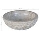 preview thumbnail 4 of 6, vidaXL Basin Marble 15.7" Cream - 15.7" x 5.9"