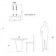 preview thumbnail 3 of 48, Acroma 3 - Light Linear Modern Farmhouse Rectangle Chandelier - N/A