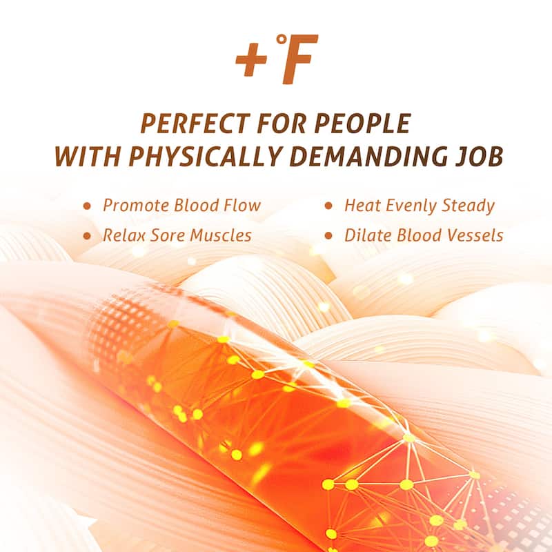 Cotton Blend Electric Heated Mattress Pad - Black