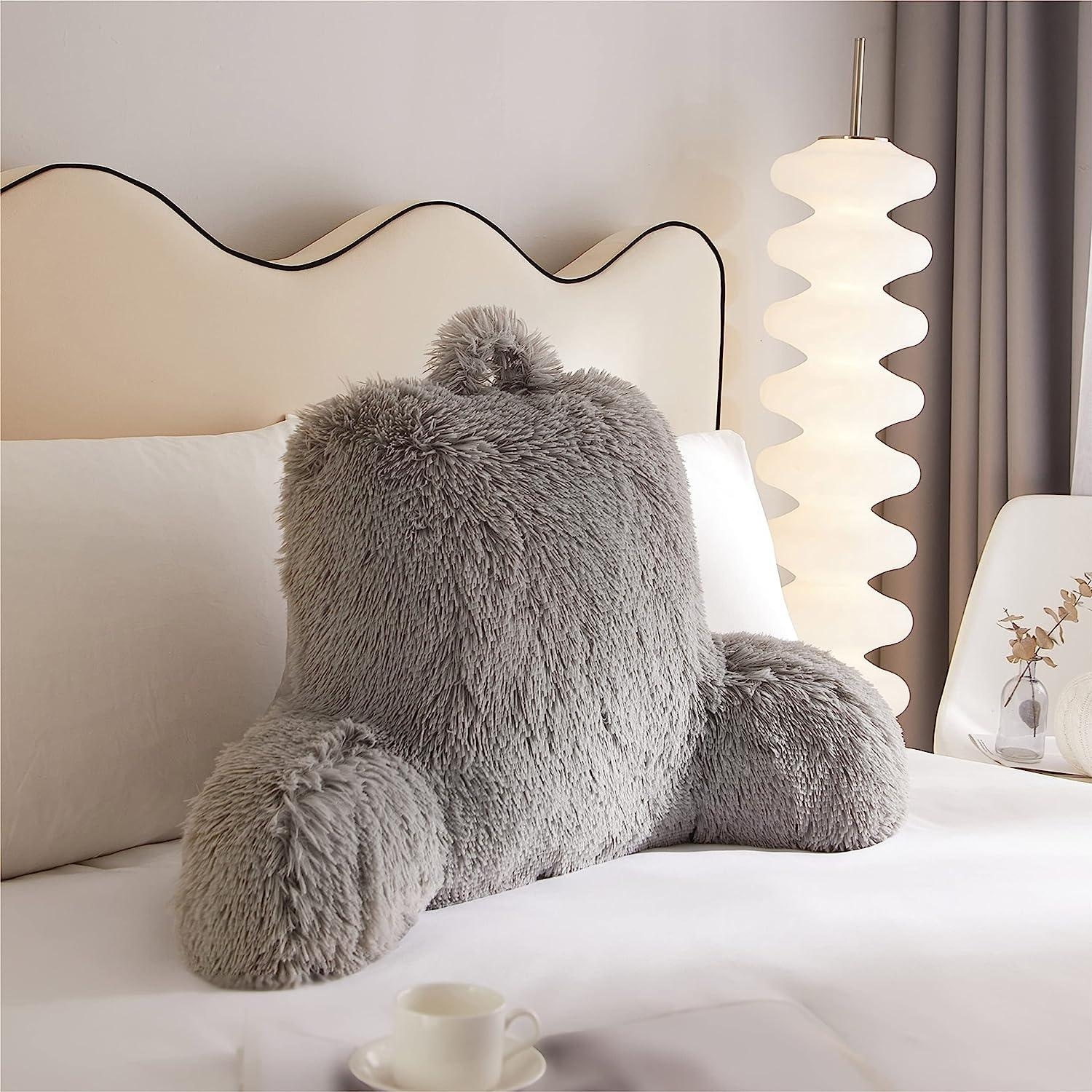 Bed bath and beyond bed pillow with arms best sale