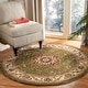preview thumbnail 8 of 50, SAFAVIEH Lyndhurst Eeuwkje Traditional Oriental Rug 10' x 10' Round - Sage/Ivory