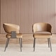 preview thumbnail 16 of 19, Modern 2 Piece Chair Set Versatile and Elegant Chairs for Home and Office
