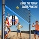 preview thumbnail 3 of 7, Outdoor Portable Volleyball Net Set System - Quick & Easy Setup Adjustable Height Steel Poles
