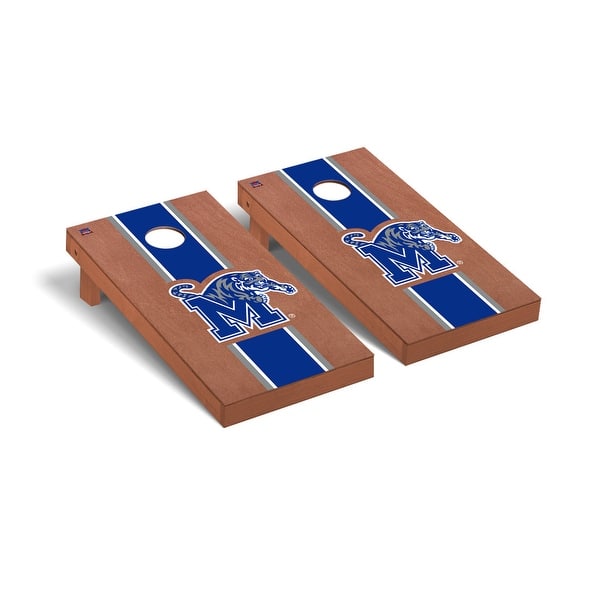 slide 2 of 5, Memphis Tigers 2x4 Pro Cornhole Boards - V5 Include Carrying Case