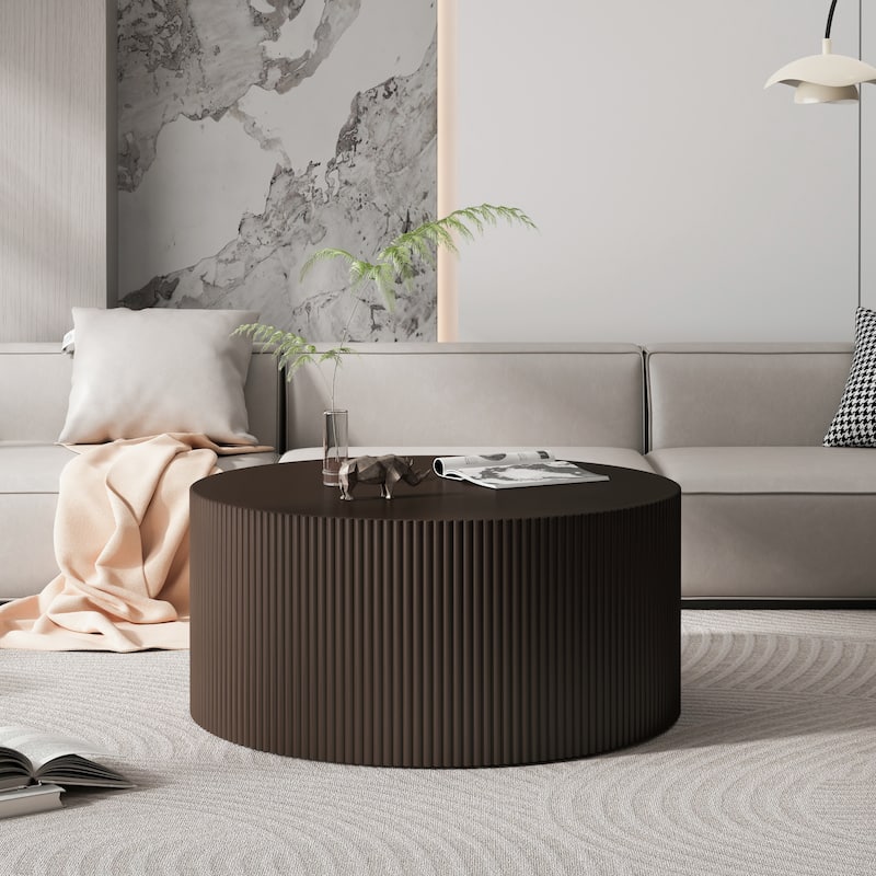 Stylish Wave Stripe Coffee Table