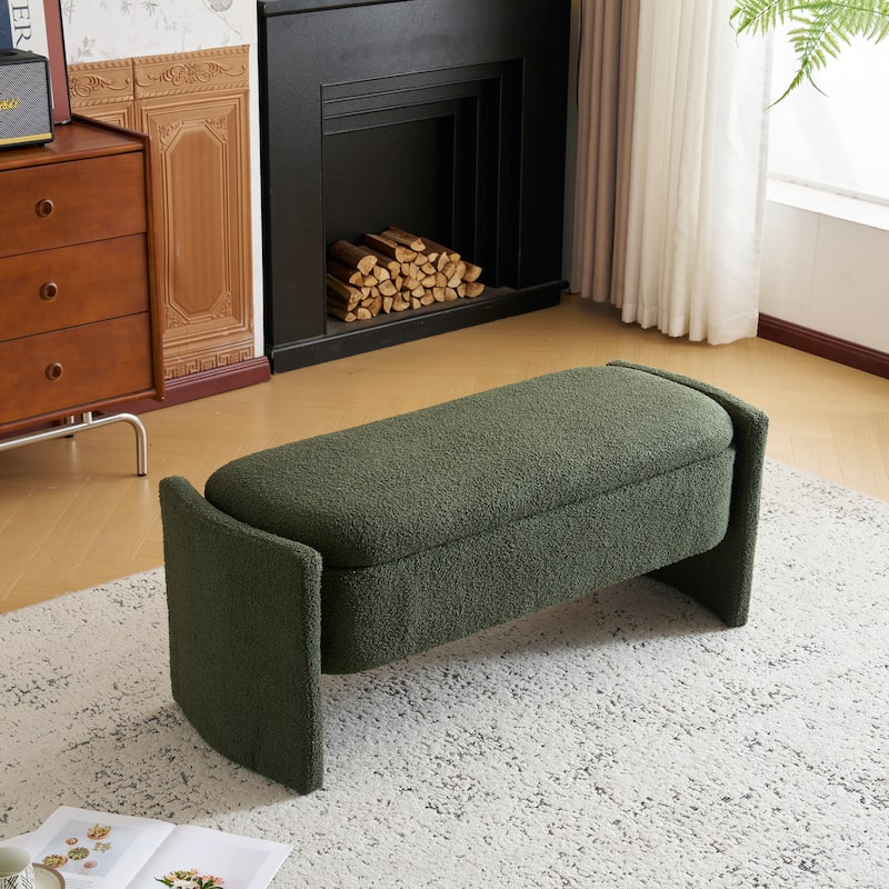legant Long shaped Storage Ottoman Bench