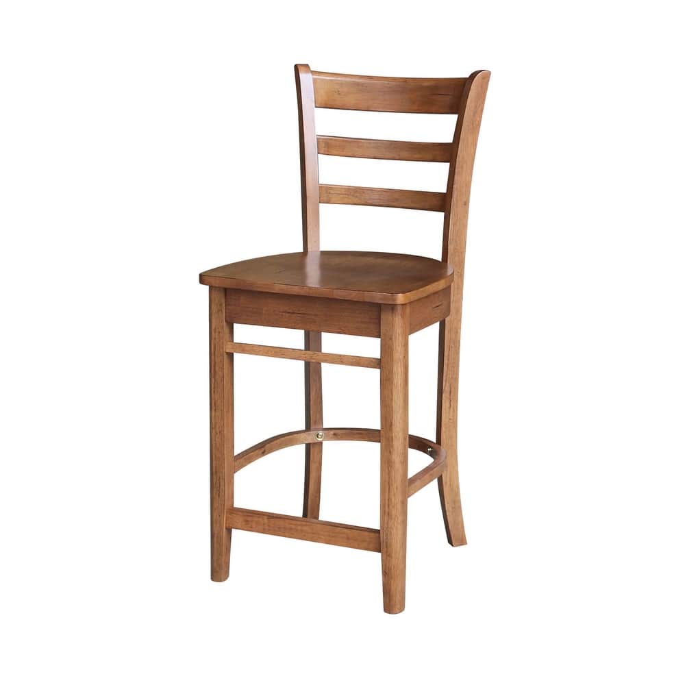 International Concepts Solid Wood Emily Dining Stool